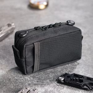 전술 EDC 정리 가방, 내구성 있는 옥스포드 원단 기어 파우치, 아웃도어, 하이킹, 여행 및 일상 휴대를 위한 포켓 디자인