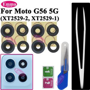 모토로라 모토 G86 G85 G84 G56 G54 메인 카메라 유리 교체용 오리 백 카메라 유리 렌즈 (스티커 및 수리 도구 포함)