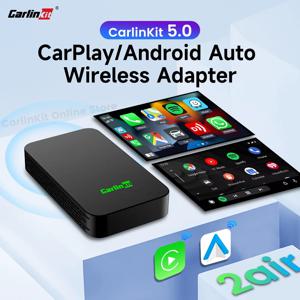 CarlinKit 5.0 2Air CarPlay 무선 안드로이드 자동 어댑터(도요타 마쓰다 포드 Vw 푸조 Exeed Skoda KIA 현대 체리 하발용)