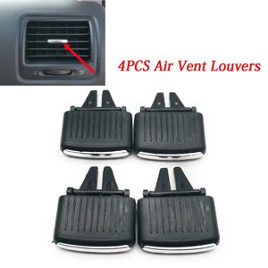 VW 골프 5, 사기타르, 제타 MK 5 차량용 전면 대시보드 및 후면 에어컨 AC 통풍구 그릴 아웃렛 탭 슬라이더 클립 수리 키트 4개