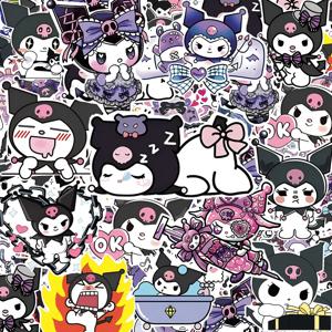 10/30/50/100pcs 귀여운 쿠로미 만화 애니메이션 스티커 산리오 데칼 DIY 스케이트 보드 문구 노트북 방수 스티커 클래식 장난감