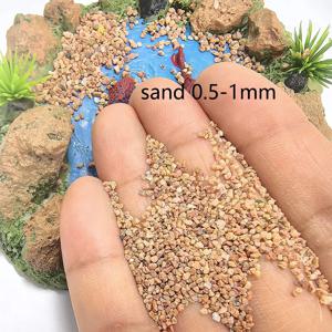 모델 풍경 모래 100g 팩 - 0.5-1mm/1-2mm 모래 DIY 철도, 디오라마 베이스, 모델 자동차 풍경 및 군사 장면 장식용