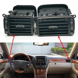1쌍 프론트 대시 에어컨 통풍구 그릴 아울렛 렉서스 LS430 2000-2007 AC 에어벤트 55660-50050 55670-50050 호환