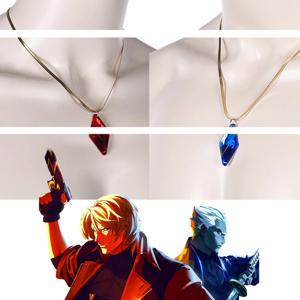 판타지아 애니메이션 DMC S2 단테 버길 목걸이 코스프레 펜던트 소품 남성 의상 액세서리 할로윈 카니발 파티 소품