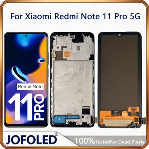 Xiaomi Redmi Note 11 Pro 4G 5G LCD 디스플레이 터치 스크린 디지타이저 2201116TG 2201116TI 21091116I 2201116SG 교체 부품