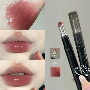 헤라오렌지 하이드레이팅 글로시 립글로스 롱래스팅 브라이트닝 데일리 데이트를 위한 입술 볼륨업