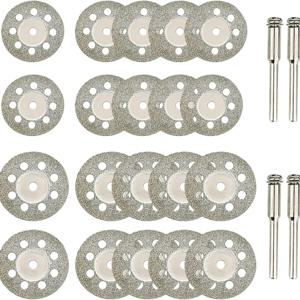 22mm HSS 절단 디스크 원형 톱날 금속 절단 연마 공구 드레멜 로터리 공구용 절단날