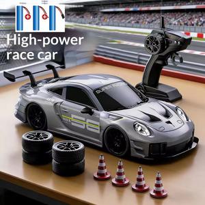 2026년 신제품, 한정판 RC 드리프트 GT3 RS 911 mi SU7 1:24 드리프트 레이싱카, 고속 무선 조종 기능이 있는 레이싱 키즈 선물용 자동차