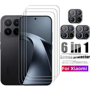 6in1 투명 유리 Xiaomi 17T 강화 유리 Xiaomi 17T Pro 화면 보호기 HD 보호 전화 카메라 렌즈 필름 Xiaomi 17T