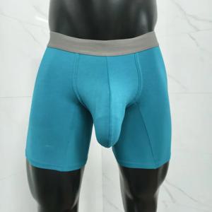 남성용 모달 ABCD 박서 브리프, 큰 파우치, 통기성, 쓰라림 방지 스포츠 트렁크, 남성용 섹시 볼륨업 U자형 팬티