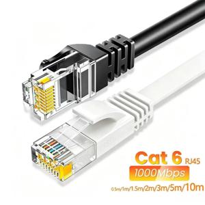 0.5/1/2/3/5/10/15/20/30M Cat6 이더넷 케이블 RJ45 UTP 1000Mbps 네트워크 코드 LAN 와이어 인터넷 리드 코드 라우터 컴퓨터 케이블
