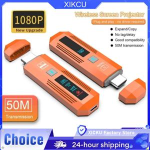 HDMI 호환 무선 익스텐더 50M 1080P 60Hz 비디오 오디오 송신기 수신기 PC TV 노트북 프로젝터 플러그 플레이