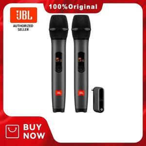 100% 정품 JBL 원투투 무선 마이크 UHF 듀얼 채널 송신기 홈 KTV 무대 DJ용
