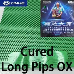 YINHE VVIP 마스터 롱 핍스 탁구 러버 미디엄 핍스 핑퐁볼 ITTF 승인 OX 경화/비경화 황젠장