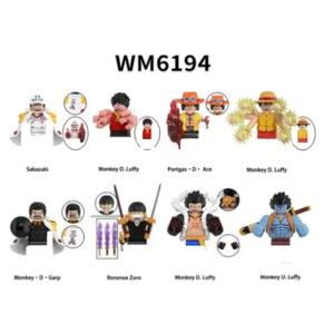 WM6192 WM6193 WM6194 WM6195 WM6196 원피스 새로운 만화 일본 액션 피규어 인형 애니메이션 모델 장난감 선물 WM2818 WM2819 WM2820