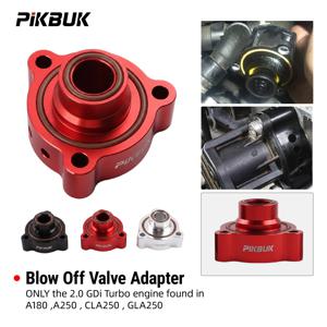 PIKBUK 자동 블로우 오프 밸브 (BOV) 어댑터 (메르세데스 A180 A250 CLA250 GLA250 2.0리터 터보 GDi 엔진용 덤프 밸브 어댑터)