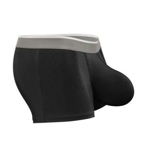 프리미엄 남성 모달 박서 브리프, 큰 파우치 속옷, 엑스트라 라지 볼륨업, 통기성, 시원함, 가벼움, 남성용 팬티
