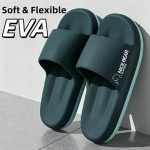 패션 남성 여름 경량 EVA 실내 홈 샌들 슬리퍼 신발 남성 슬리퍼 야외 학생 여성 편안한 슬라이드