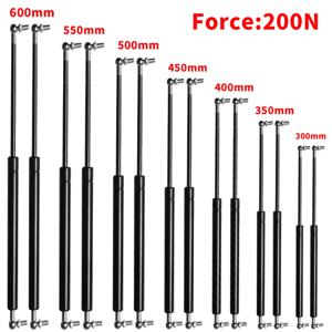 2개 300 400 600mm 200N 범용 리프트 서포트 프론트 보닛 후드 리어 테일게이트 부트 쇼크 리프트 스트럿 서포트 바 가스 스프링
