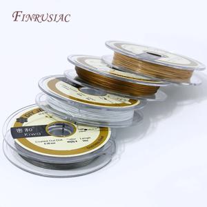 50미터/롤 0.3/0.38mm 나일론 코팅 스테인리스 스틸 보석 와이어, DIY 팔찌 목걸이 제작 공예용 비딩 와이어