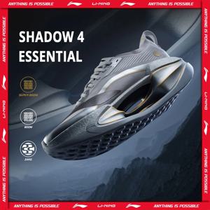 Li-Ning 남성용 SHADOW 4 ESSENTIAL 운동화 SUPER BOOM 리바운드 스피드 LiNing 스포츠 신발 데일리 조깅 스니커즈 ARRW007