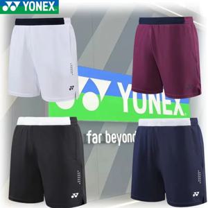 YONEX 통기성과 편안함을 갖춘 배드민턴 헤렌 스포츠 반바지 테니스 반바지 헤렌 테이블 테니스 속건성 반바지