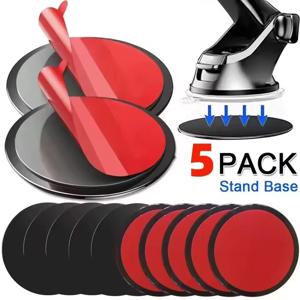 1/10pcs 자동차 전화 홀더 스티커 흡입 컵 접착 대시 보드 마운트 디스크 패드베이스 GPS 전화 스탠드 홀더 브래킷 스티커