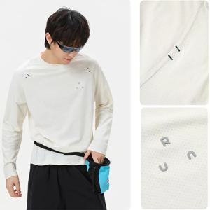 남성용 미니멀리스트 슬림핏 운동용 풀오버 – 통기성 좋은 긴팔 상의 (헬스장, 야외 활동 및 캐주얼 웨어)