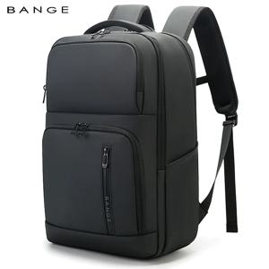 BANGE 새로운 도착 대용량 데일리 15.6 인치 경량 방수 비즈니스 노트북 남성용 배낭 남성용 십대 학교 가방