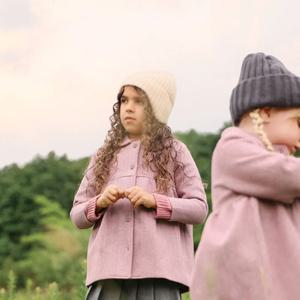 알리코 AW26 샤보스 코트 컬렉션 아기 남아 여아용 더블 브레스티드 코트 (탈부착 가능한 퀼팅 포함)