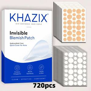 360/360/720개입 하이드로콜로이드 여드름 패치, 하이드로콜로이드 스팟 스티커, 여드름 및 잡티 커버, 야간용 스팟 패치