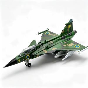 1/72 스웨덴 공군 다목적 전투기 사브 JAS-39 그리펜 전투기 모델 플라스틱 조립 키트 DIY 군용 항공기