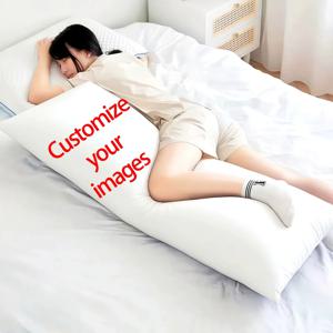 맞춤형 사진, 개인 맞춤형 커플 사진 베개 커버, 모던 스타일, 지퍼 잠금, 다양한 객실 유형에 적합.