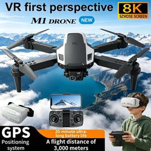 M1 드론 초보자용 VR 키트, 4K 고화질 카메라, 광학 흐름 기술, 원터치 귀환 모드 탑재