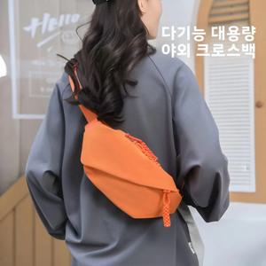 2026 새로운 패션 야외 스포츠 가슴 가방 남녀 공용 휴대폰 허리 팩 다기능 크로스백 남성 및 여성용