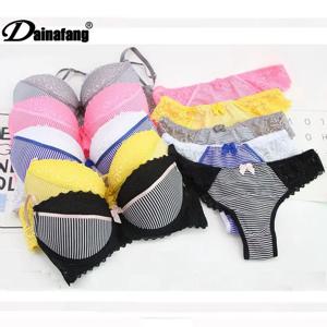 DaiNaFang 큰 가슴을위한 여성 브래지어 세트를 밀어 섹시한 레이스 속옷 팬티 BCDE 컵 숙녀 플러스 사이즈 프랑스 여성 란제리