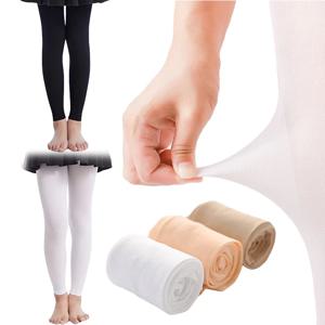여아용 얇은 반투명 벨벳 무광 스터럽 타이츠, 소프트 풋리스 타이츠, 데일리 착용, S-XXL, 80-160cm, 60Den, 여름