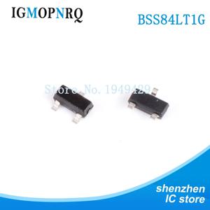 100PCS BSS84LT1G SOT23 BSS84 MOSFET 50V 130mA P 채널 새로운 오리지널 무료 배송 빠른 배송