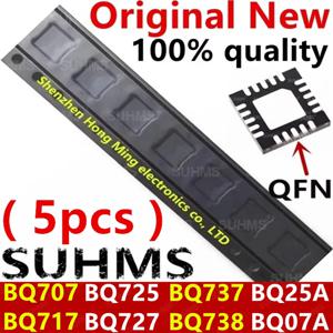(5개) 새로운 BQ25A BQ707 BQ07A BQ717 BQ725 BQ727 BQ737 BQ738 BQ24725A BQ24707 BQ24707A BQ24717 BQ24725 BQ24727 BQ24737 BQ24738