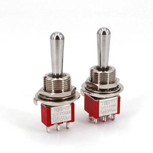 SH T80-T Z1 시리즈 대형 긴 핸들 12mm 패널 실장 미니 토글 스위치 5A 125VAC