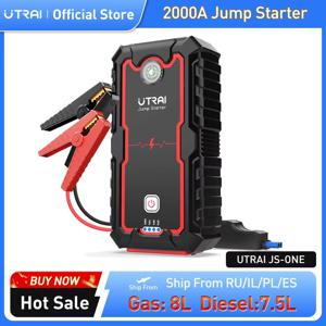 UTRAI 보조베터리 2000A 점프 스타터 휴대용 충전기 자동차 부스터 12 볼트 자동 시작 장치 비상 자동차 배터리 스타터