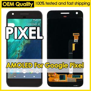 Nexus S1 수리 부품 도매 키트 용 Google Pixel 1 화면 교체 디스플레이 LCD 터치 디지타이저 어셈블리 용 OEM Amoled
