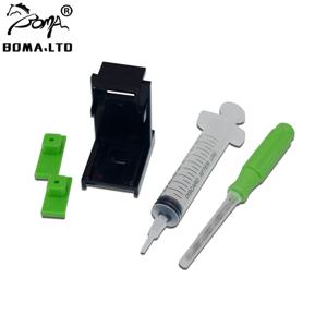 BOMA.LTD 잉크 리필 카트리지 클립 고무 패드 주사기 도구 키트 클램프 (HP 310 311 315 316 318 319 410 411 412 415 416 418 419 호환)