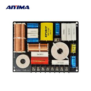AIYIMA 280W 3 웨이 오디오 스피커 크로스 오버 Treble + Midrange + Bass DIY 스피커 용 독립 필터 주파수 분배기 DIY 1PC