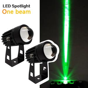 야외 LED 벽 스포트라이트 9W 12W 조경 조명 220V 빨간색 녹색 파란색 RGB 벽 조명 IP66 방수 한 빔 조명