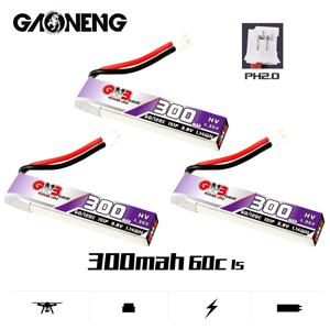 1~10개입 GNB 1S 380mAh 3.8V 최대 120C 고전압 리튬 폴리머 배터리, PH2.0 커넥터, US65, UK65, Inductrix Beta65S, URUAV UR65, Mobula 7, Tiny Whoop 드론용.