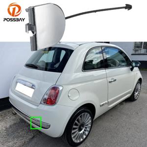 자동차 크롬 후면 범퍼 견인 눈 커버 외부 액세서리 fiat 500 바디 키트 2007-2012 교체 735455393   캐시 리모그
