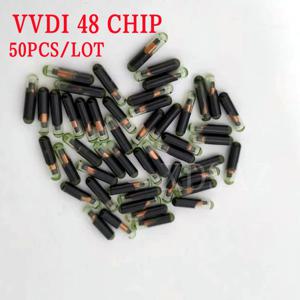 ID48 칩 애프터마켓 ID48 트랜스폰더 칩 VVDI 48 칩 XHORSE VVDI2 48 트랜스폰더 유리 ID 48 잠금 해제 칩 10-50 개/몫