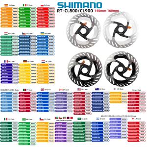 시마노 RT-CL800 RT-CL900 브레이크 로터 센터 락, 아이스 테크놀로지 프리자, 울테그라 XTR DURA-ACEShimano 자전거 부품, 140mm, 160mm