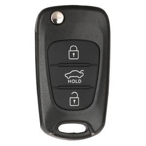 Jingyuqin 원격 자동차 키 Fob 쉘 현대 소나타 Tucson Mistra Veloster IX25/35 Kia K2 K5 Soul Forte Rio Carens Cadenza